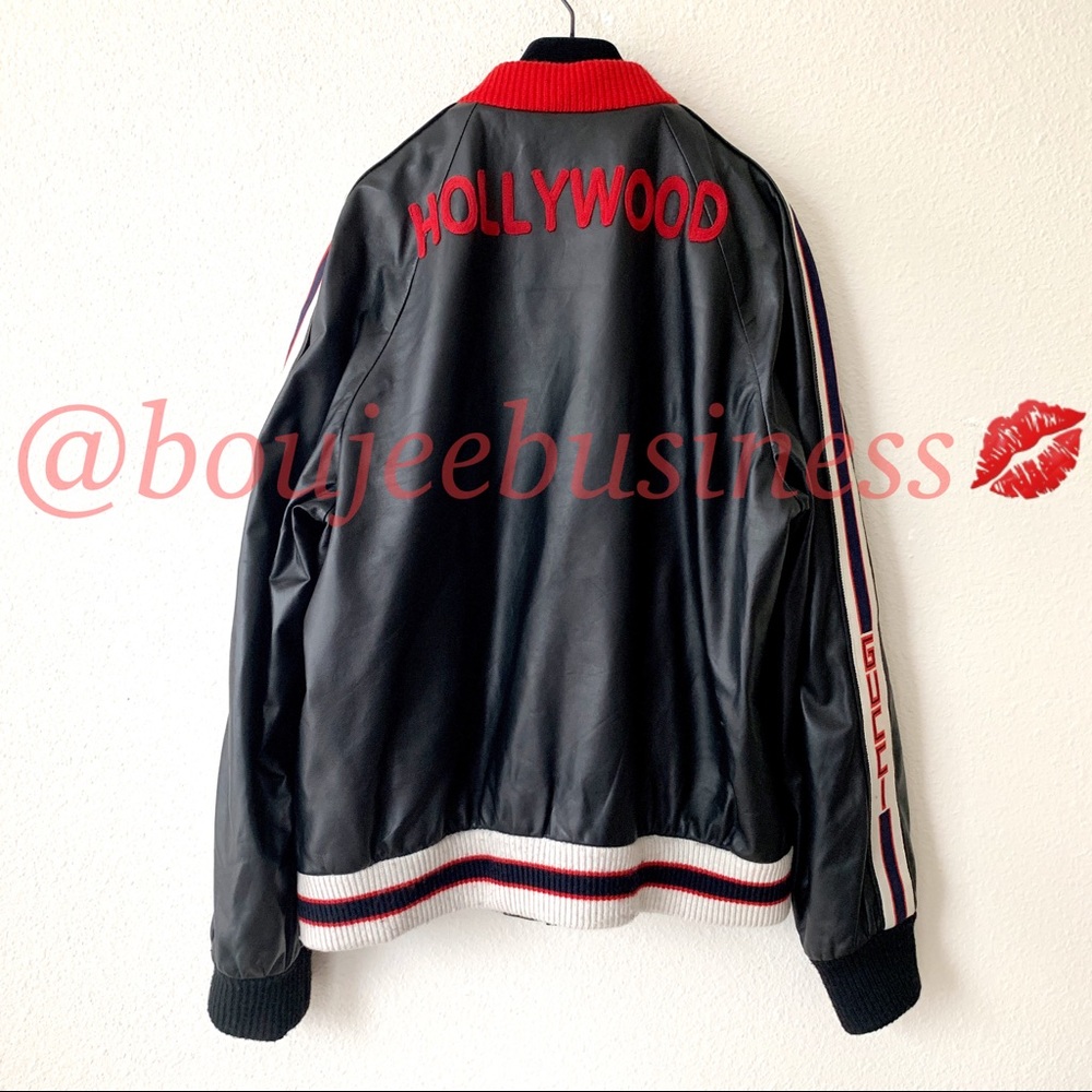 GUCCI Authentic Hollywood Leather Jacket - Picture 3 of 8